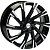 Khomen Wheels 7,5x19/5x112 ET32 D66,6 KHW1901 (BMW X3/X4) Black-FP