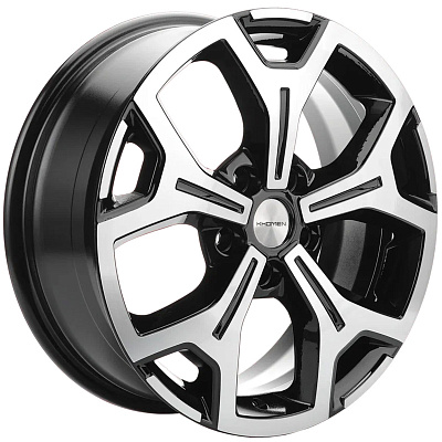 Khomen Wheels 6,5x17/5x112 ET50 D66,6 KHW1710(2) (Mercedes Vito) Black-FP