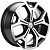 Khomen Wheels 6,5x17/5x112 ET50 D66,6 KHW1710(2) (Mercedes Vito) Black-FP
