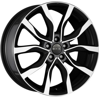 MAK 9,5x21/5x130 ET52 D71,6 Koln Black mirror