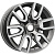 Khomen Wheels 8x17/6x139,7 ET45 D93,1 KHW1723 (Mazda BT50) Gray