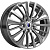 КиК 6,5x17/5x110 ET39 D65,1 Flanker (КС1097) Дарк платинум