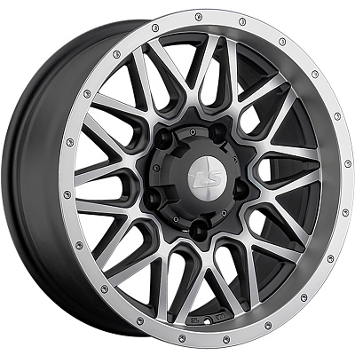LS 8x17/5x150 ET0 D110,1 1341 MBF (конус, Колпак+лого)