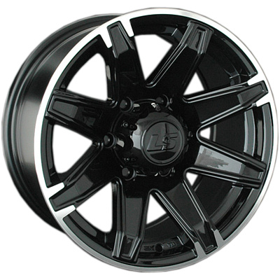 LS 8x16/6x139,7 ET10 D106,1 763 BKL (конус, Колпак+лого)
