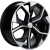 Khomen Wheels 8,5x20/5x112 ET33 D66,6 KHW2006 (Audi/VW) Black-FP