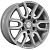 Khomen Wheels 8x17/6x139,7 ET30 D106,1 KHW1723 (JAC T6 Pickup) F-Silver