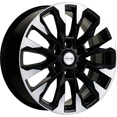 Khomen Wheels 8x20/6x139,7 ET38 D67,1 KHW2010 (Pajero IV) Black-FP