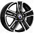 КиК 8x18/5x114,3 ET50 D66,1 Backfire (КС763M) Алмаз черный