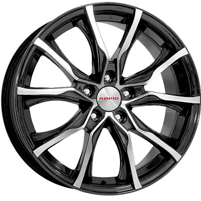 КиК 7,5x17/5x120 ET32 D72,6 Твист-оригинал (КС697М) Алмаз черный