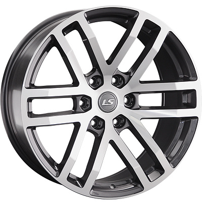 LS 9x20/6x139,7 ET25 D106,1 1279 GMF (конус, Колпак+лого)