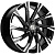 Khomen Wheels 7,5x19/5x108 ET33 D60,1 KHW1901 (Chery Tiggo 7 Pro) Black-FP