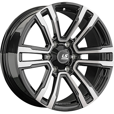LS Forged 8x19/6x139,7 ET25 D106,1 LS FG11 BKF (конус, C570)