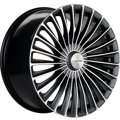 Khomen Wheels KHW2008 (Mercedes Rear) 9,5x20/5x112 ET38 D66,6 KHW2008 (Mercedes Rear) Gray-FP Matt