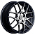 INCH 7x17/5x110 ET40 D67,1 FA8541 Gloss Black Machined Face (ZJH) FlowForming