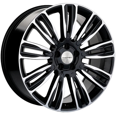 Khomen Wheels 8,5x20/5x120 ET45 D59,5 KHW2004 (GAC GS8) Black-FP