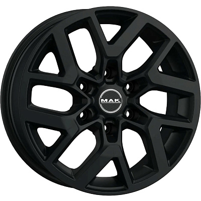 MAK 8x18/6x130 ET53 D84,1 Gravel Matt Black