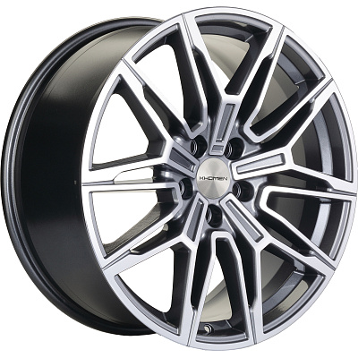 Khomen Wheels 8,5x19/5x112 ET30 D66,6 KHW1904 (Audi/VW) Gray-FP