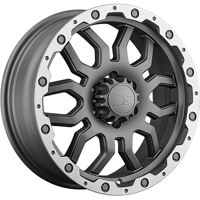 LS 7,5x17/6x114,3 ET40 D66,1 1285 MGML (конус, Колпак+лого)