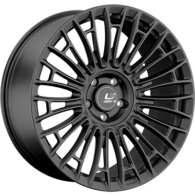 LS Forged 9,5x22/5x130 ET71 D71,6 LS FG25 MB (конус, Колпак+лого)