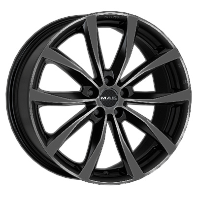 MAK 7,5x17/5x110 ET30 D65,1 Wolf Gloss Black